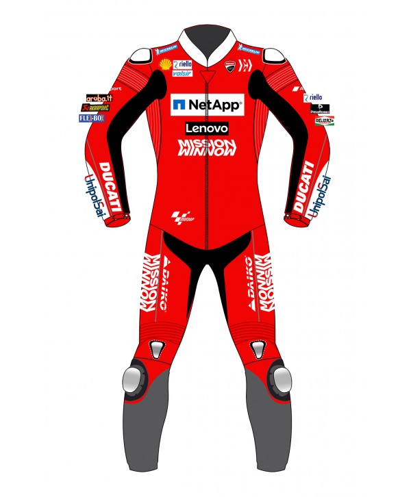 Andrea Dovizioso Ducati MotoGP 2019 Leather Riding Suit