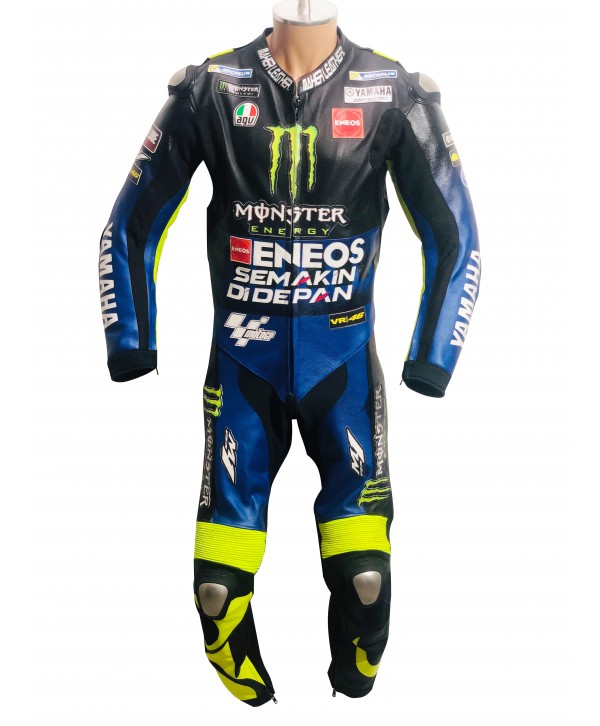 Valentino Rossi Monster Yamaha MotoGP 2019 Leather Suit