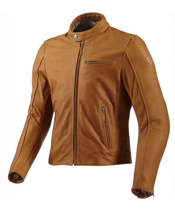 FORCE Vintage Brown Men's Fashion Leather Jacket